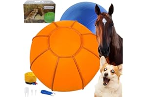 BABIEDTOYG Herding Ball for Dogs, 25" Horse Ball | Jolly Ball for Horses, Large Dog Balls | Ball for Dogs Australian Shepherds Horse Toys for Horses Stall, Horse Balls for Play Hearding Ball (Green, 25 inch)