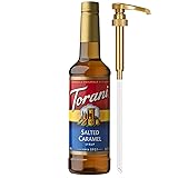 Torani Coffee Syrup, Salted Caramel Flavored Syrup