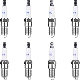 8 Pack Iridium Spark Plugs Replace OEM# 41-110 41-162 41-985 9602 19417055 | for Chevy Silverado Tahoe Suburban Avalanche Corvette Camaro GMC Sierra 1500 Yukon 4.8L 5.3L 5.7L 6.0L 6.2L 6.6L 8.1L LS V8