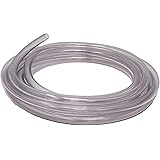 Sealproof Unreinforced PVC Food Grade Clear Vinyl Tubing, 5/16-Inch ID x 7/16-Inch OD, 10-Ft, 100% American Made