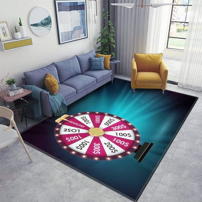 Home Area Runner Rug Pad Wheel of Fortune