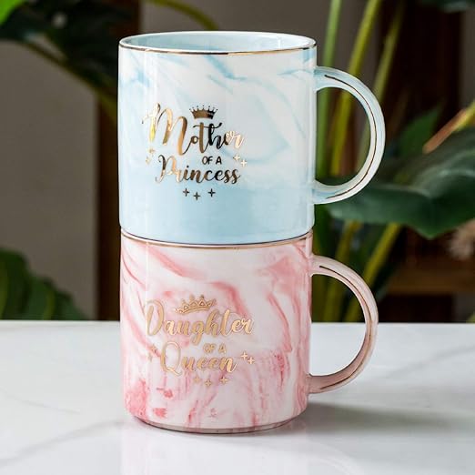 mom and daughter mugs