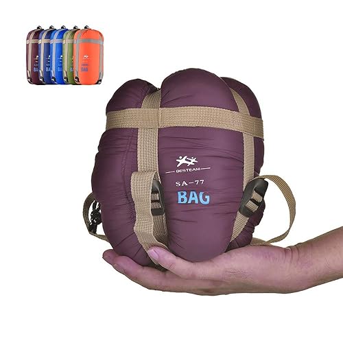 WERTYCITY Warm Weather Sleeping Bag Portable, Waterproof