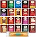 Twinings Tea Bags & By The Cup Honey Sticks Variety 40 Ct including English Breakfast, Earl Grey, & More