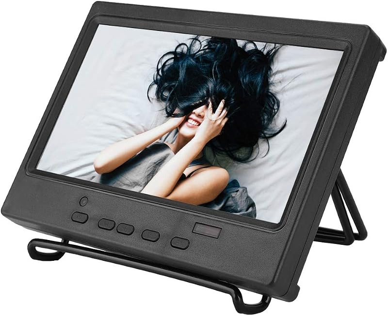 Dpofirs 7 Inch HD Portable Monitor 1024x600 HDMI VGA AV for Raspberry Pi Car