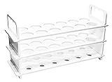 EISCO Test Tube Rack, Polypropylene - Accommodates
