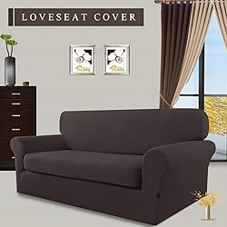 Easy-Going 2 Pieces Microfiber Stretch Sofa
