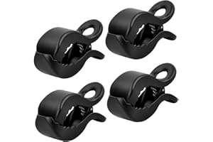Doryum 4 Pcs Stroller Pegs Clips to Hook Muslin Sun Shade to Canopy, Pram Toy Holder,Car Seat Cover Clips for Attach a Lid, B