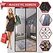 Magnetic Screen Door, CROPAL Premium Quality Heavy Duty Mesh Curtain-Fits Door Up to 36'' x 82'', Toddler And Pet Friendly