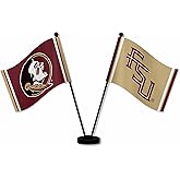Florida State FSU Noles Desk and Table Top Flags