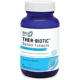 Klaire Labs SFI Health Ther-Biotic Probiotics for Seniors, 60 Capsules | Digestive &amp; Immune Support for Senior Men &amp; Women Over 60, Bifidobacterium &amp; Lactobacillus, Adult Probiotic, Dairy-Free
