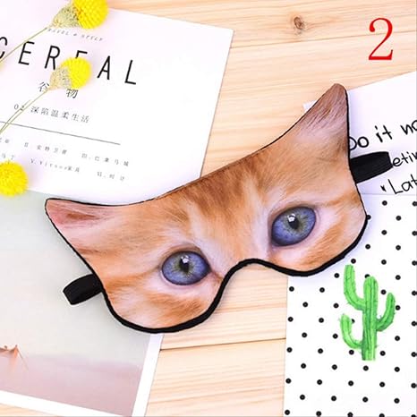 Masque Pour Les Yeux Pour Les Enfants Qui Dorment Dessin Anime Mignon 3d Animal Chat Chien Tigre Masque Pour Les Yeux Endormi Pour Les Garcons Et Les Filles Cadeaux De Vacances D Anniversaire 2 Amazon Fr