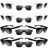 ASTARON 12 Pack Party Sunglasses Bulk Neon Party Favors for Beach Wedding Party Pool Party Supplies