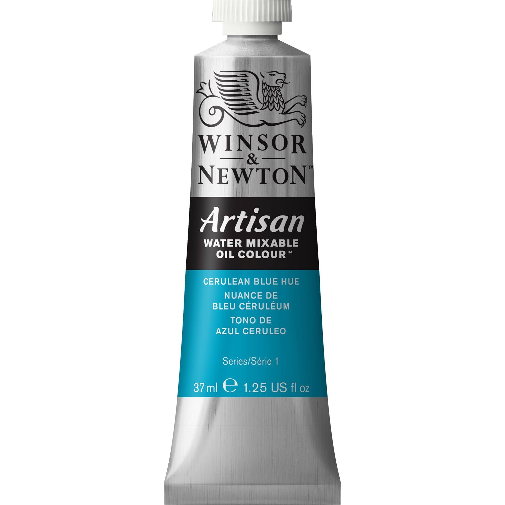 Winsor & Newton Artisan 200ml Water Mixable Oil Colour Tube, Cölinblau Farbton, 37ml Tube
