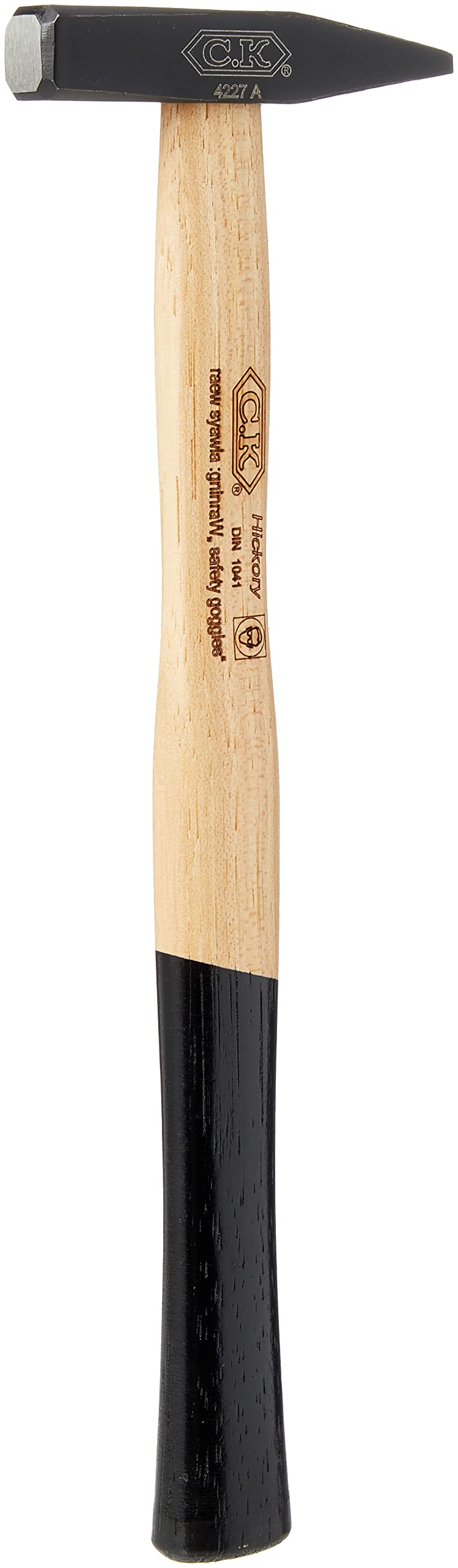 C.K T4227A 0100 German Pattern Engineers Hammer , Black