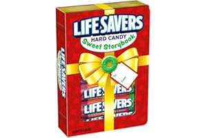 LIFE SAVERS 5 Flavors Sweet Storybook Gift Box, 1.14-Ounce Roll (6 Rolls of Candies)