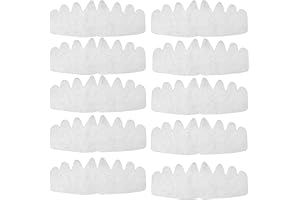 WADY 12pcs Baseball Caps Inserts Shapers, Reusable & Washable Flexible Hat Liner Cap Fitter Inserts Felt Hat Sweat Liner Abso