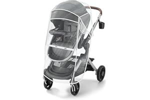 EISZHJK Stroller Rain Cover Compatible with Graco - Waterproof Stroller Rain Cover, Windproof Travel Weather Shield, Durable Protect from Dust and Snow with Breathable, Travel Strollers Accessories