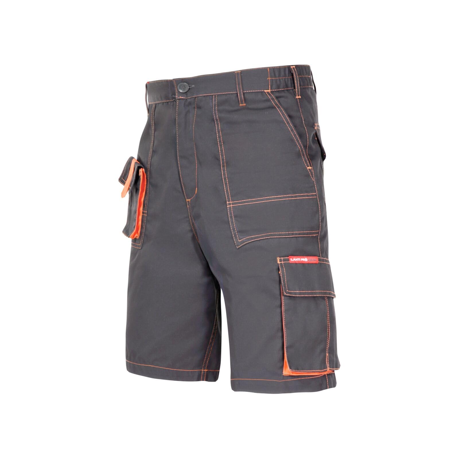 Lahti Pro LPAS12XL Work Trousers, Summer Shorts, Graphite, EN ISO 13688, Size:XXL 58, Graphite (Dark Grey).