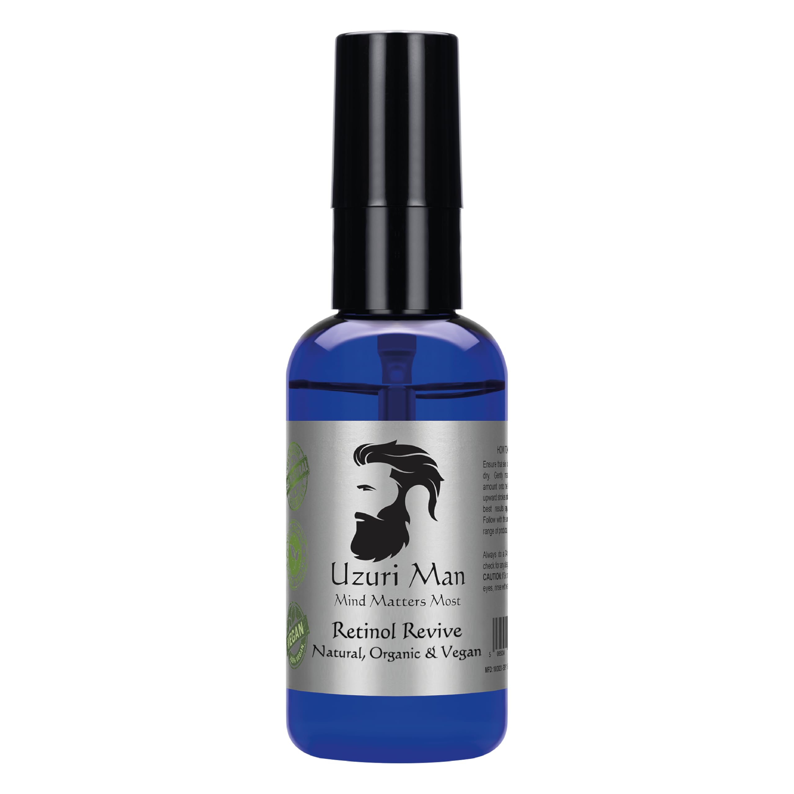 Uzuri Man Retinol Revive Serum - Made in UK