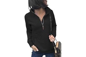 BTFBM Women Fashion Quilted Pattern Lightweight Zipper Long Sleeve Plain Casual Ladies Sweatshirts Pullovers Shirts Tops