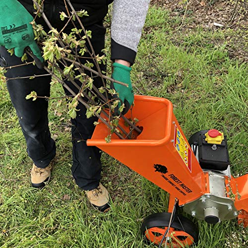 Forest Master Häcksler 2800 Watt 4 Ps AST Laub Holz Garten-Häcksler Garten-Schredder E-Häcksler – Bild 8