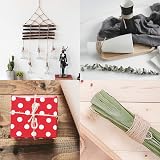 tenn well 1000 ft Jute Twine 3 Ply 1.82mm Brown Garden Craft Gift Wrapping view 5