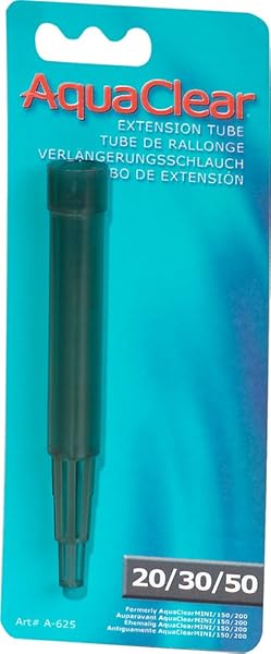 AQUACLEAR EXTENSION TUBE FOR 20, 30, 50 POWER FILTERS (PACKAGING MAY VARY)