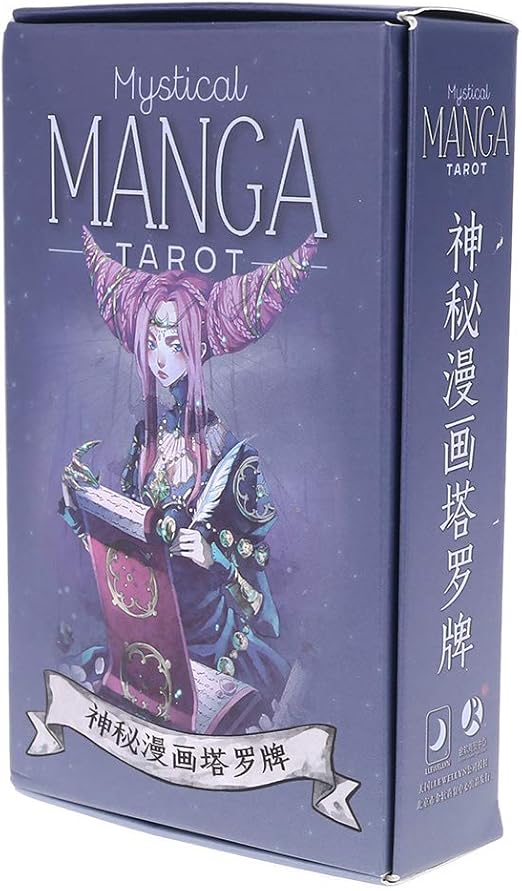 Amazon Com Huluda Mystical Manga Tarot Family Board Game Divination With Cards Bag And Guidebook