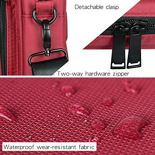 ABRONDA 11.6-13.3 Inch Fabric Sleeve Case Cover Laptop Shoulder Briefcase Bag Compatible 11.6-13.3 Inch MacBook Pro, MacBook Air, Ultrabook Netbook Tablet,ThinkPad T-series|X1 Carbon Yoga Surface Book