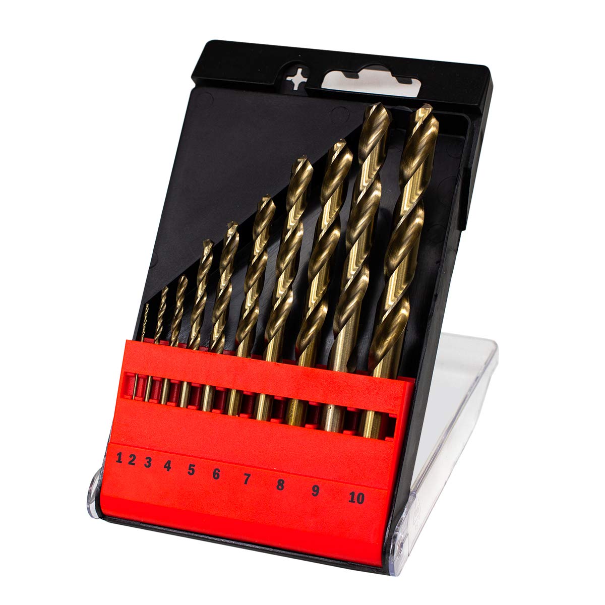 Cobalt Drill Bit Set 10 Pieces 1-10 mm - Image 3