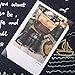 Bememo 2040 Pieces Photo Corners Stickers for Photo Album Scrapbook (Black and Transparent)