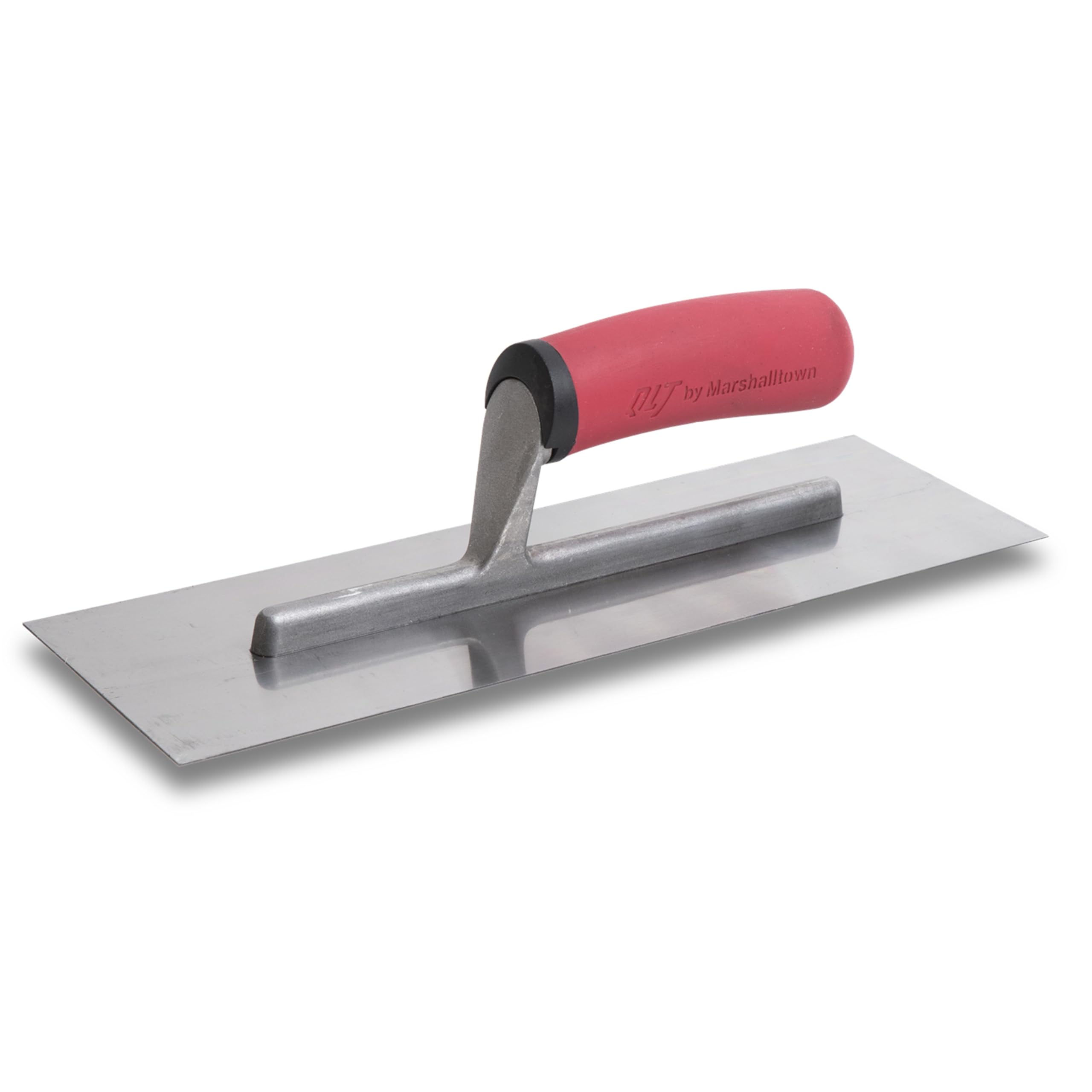 Marshalltown Smoothing Trowel with Soft Grip Handle Made of Stainless Steel, for plasterers and plasterers, 356 x 102 mm