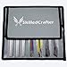 Skilled Crafter Pottery Tools & Carry Case. 28 Stainless Steel & Aluminum Clay Modeling & Sculpting Tools in 17 Piece Set. Professional Quality. + Free Needle Tool