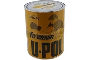 U-Pol Products 0745 Flyweight Gold Lightweight Body Filler - 3 Liter