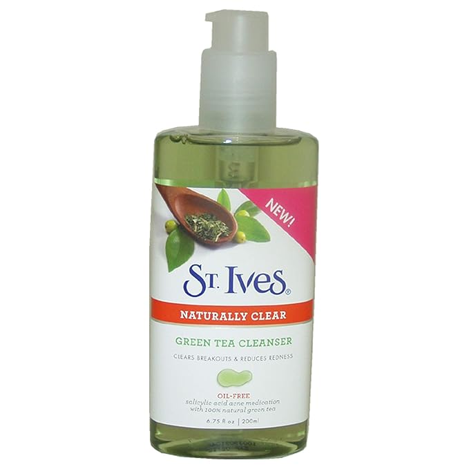 st ives clarifying green tea cleanser