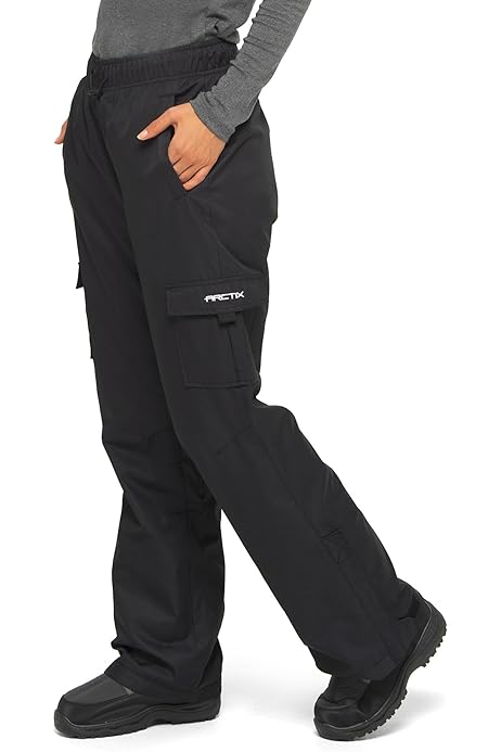 Insulated Pants For Women Women's Waterproof Ski Pants With Fleece