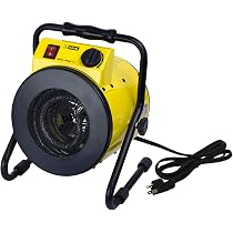 King Electric PSH1215T Portable Shop Heater with Thermostat, Yellow :  Amazon.ca: Home