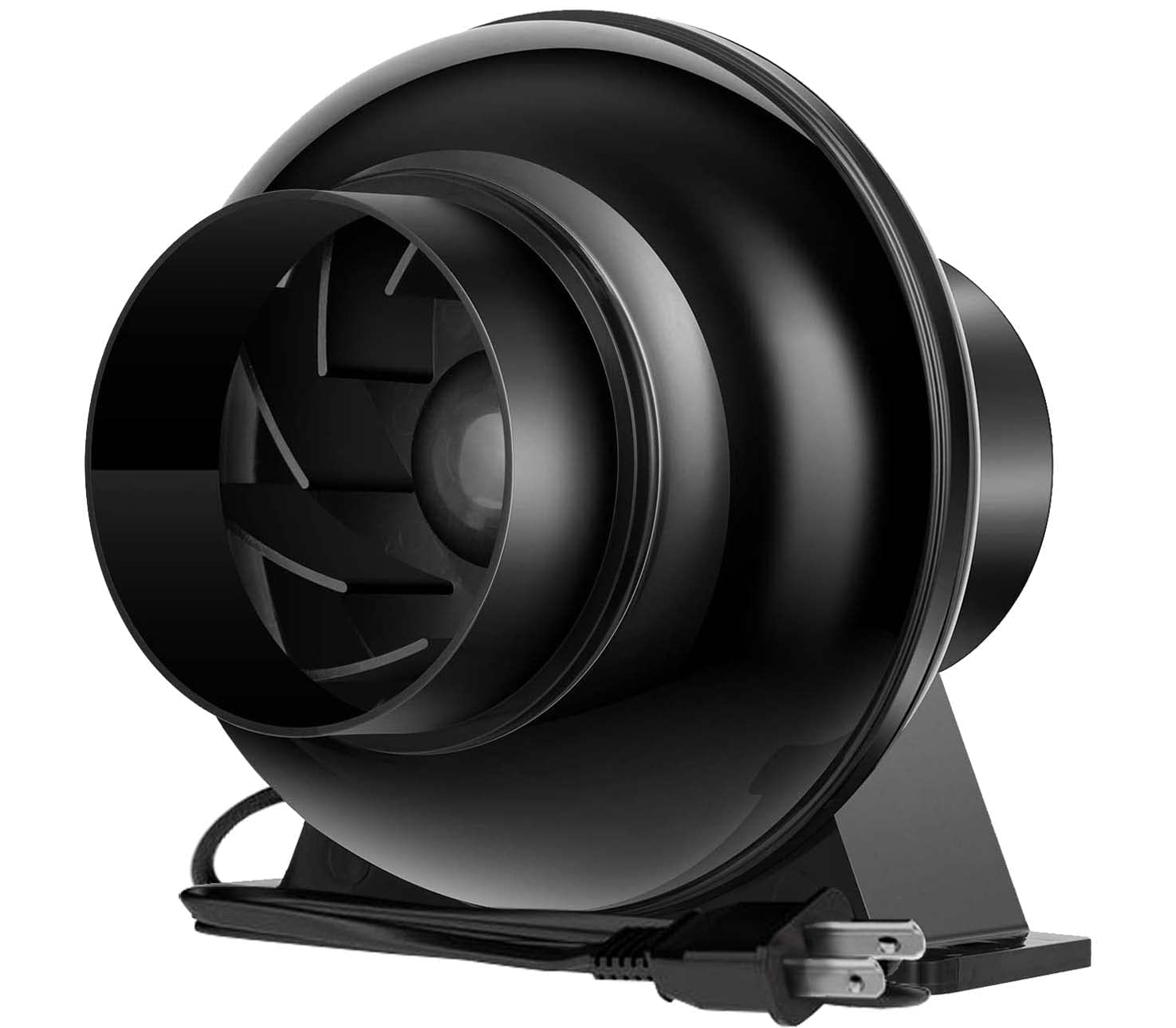 RURAL GROW 4 inch Exhaust Fan, 200 CFM Plastic