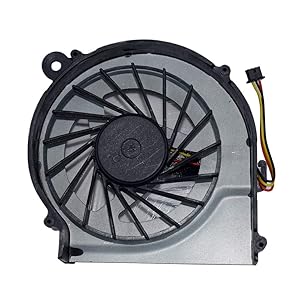 DREZUR CPU Cooling Fan Compatible for HP Pavilion G7-1000 G6-1000 G4-1000 Compaq CQ42 CQ62 CQ56 CQ56z G62 G42 Presario CQ62z G62t G62m G62x G42t Series Laptop Cooler 646578-001 (3 pins)