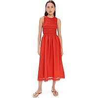 Amazon.com: Madewell Women's The Embroidered Melody Smocked Midi Dress, Jet  Black, M : Clothing, Shoes & Jewelry
