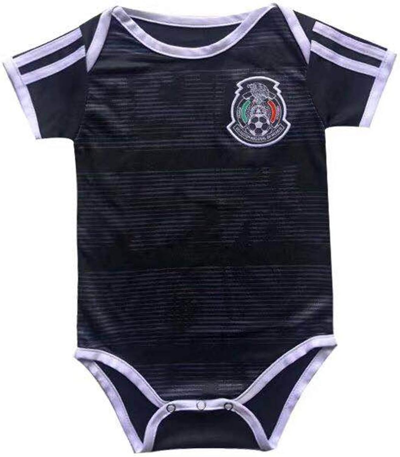 Football Fans Club Home and Away Soccer Baby Bodysuit Comfort Jumpsuit for 0-18 Months Infant and Toddler New Season Jersey
