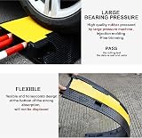 tonchean 2 Channel Rubber Cable Cover Protector Ramp 100x25cm Heavy Duty Floor view 6