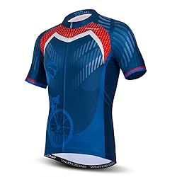 PSPORT Men's Cycling Jersey Summer Boys Mountain