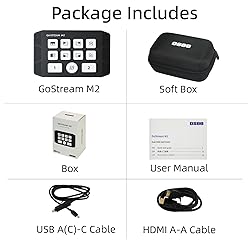 Osee GoStream M2 Capture Card, Dual 4K HDMI Input