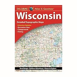 Delorme Atlas & Gazetteer Wisconsin 16e