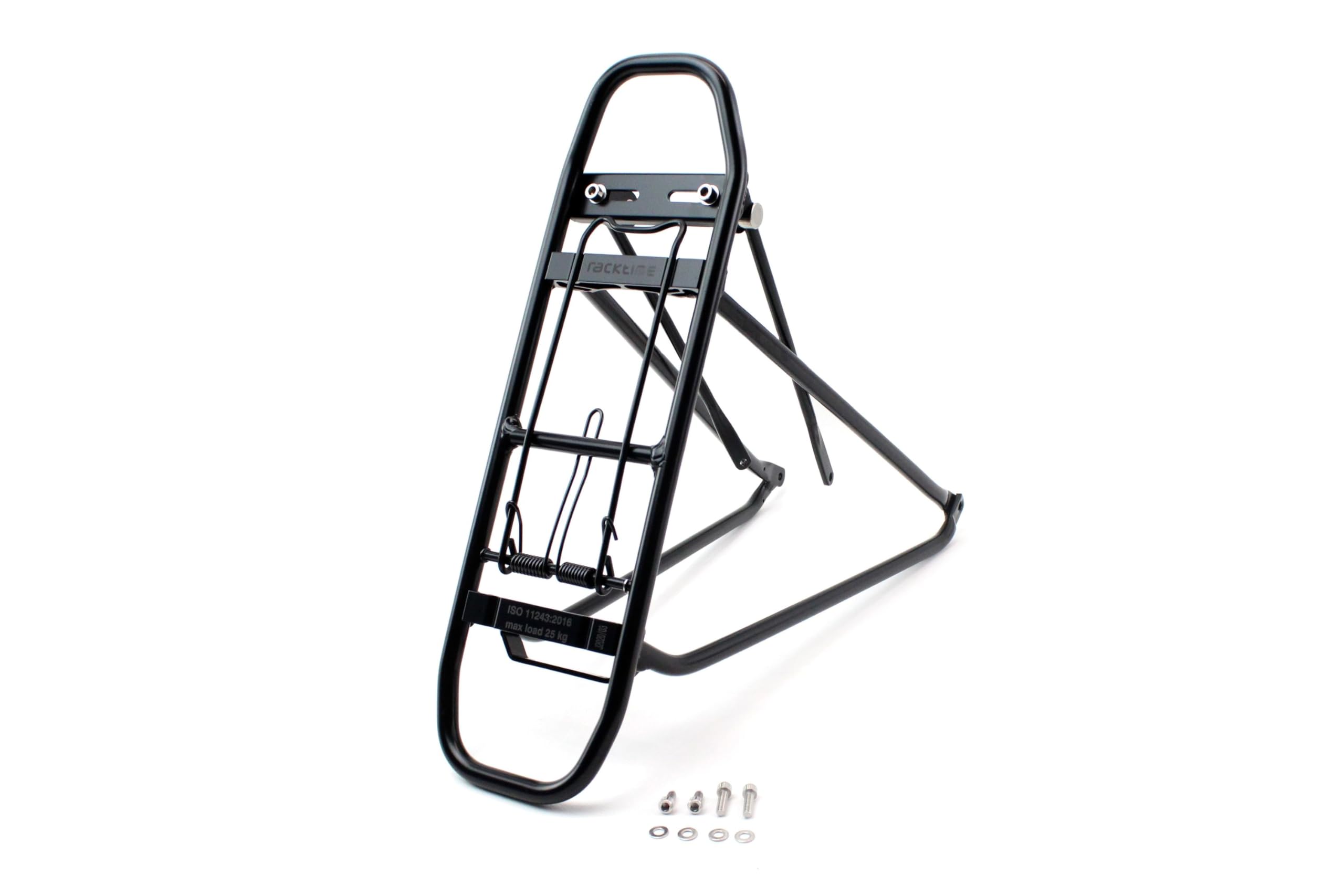 Racktime Unisex - Adult Eco 2 Carrier, Black, 1 Size