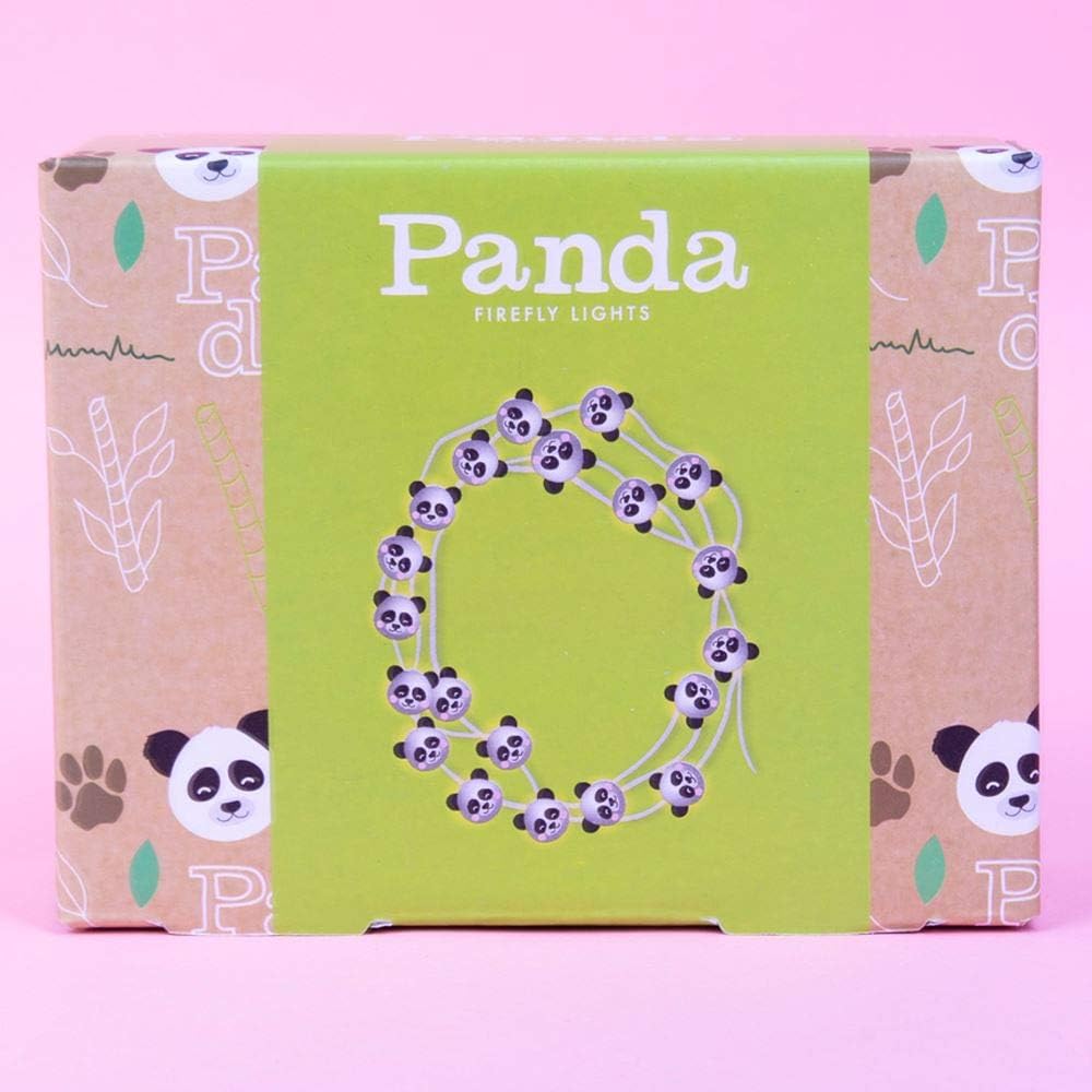 Fizz Panda Face Fairy String Lights Battery Firefly Design Small Mood Lighting