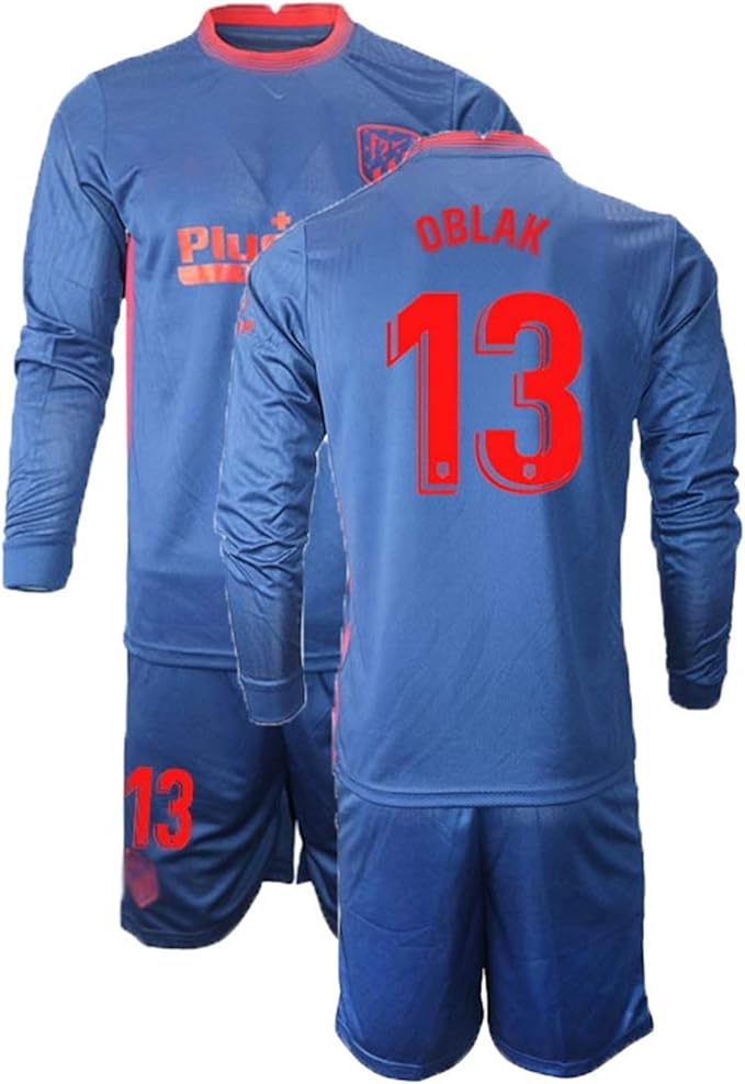 13 Oblak Jersey Atletico Madrid Goalkeeper Football Jersey Amazon De Bekleidung