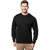 Fruit of the Loom Men
s Eversoft Fleece Crewneck Sweatshirts, Moisture Wicking 
Breathable, Sizes S-4x